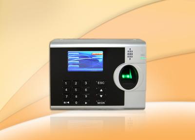 China Employee Fingerprint Time Clocks For Small Business , 3 Inch TFT Color Screen for sale