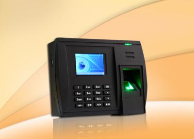 China Sistema biométrico de la atención del tiempo de la huella dactilar del dispositivo con el control de acceso, RS232/485 en venta
