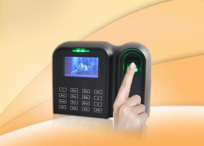 China Touch keypad Fingerprint Time Attendance terminal With Check in/out ; Break in/ out ; OT in/out for sale