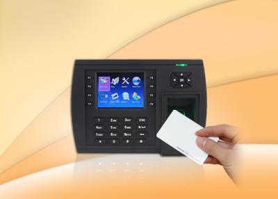 China Atención biométrica del tiempo del reloj de tiempo del lector de tarjetas del RFID/del escáner de la huella dactilar con el USB en venta