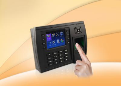 China Huge Capacity Memory Fingerprint Time Attendance System Biometric Fingerprint Reader TCP / IP for sale