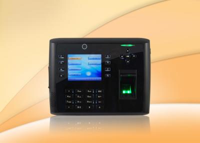 China Li battery Fingerprint Access Control System , BLACK attendance fingerprint machine for sale