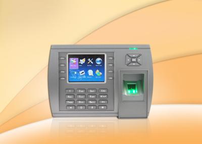 China Dispositivos biométricos do controlo de acessos da impressão digital de TFT LCD de 3,5 polegadas com web server, SSR à venda