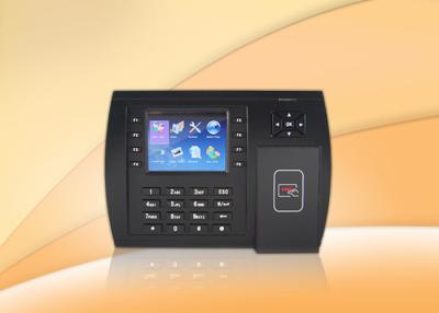 China Professional proximity card web based biometric time attendance system /  terminal for sale