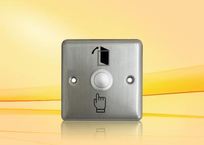 China 12V stainless steel push button , exit push button for fingerprint and RFID access control for sale