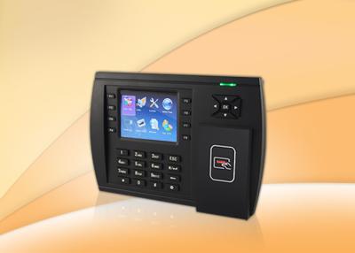 China TCP / IP Biometric Rfid Access Control System , punch card attendance machine for sale