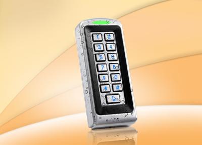 China Outdoor Standalone Door Access Control Systems Built In ID Card Reader , Waterproof grade IP68 for sale