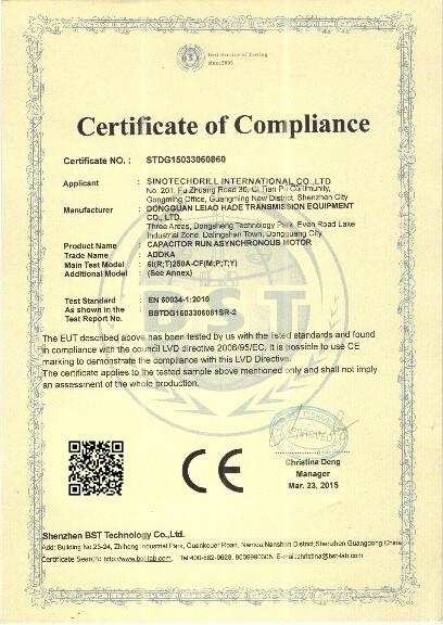 CE - Sinotechdrill International Co., Ltd