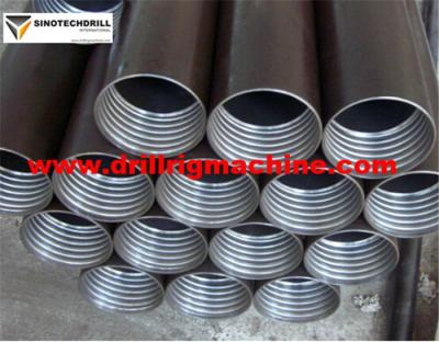 China Wireline Borehole Drilling Hardened Steel Rods , DCDMA BQ Drill Rods HQ PQ NQ Drill Rods for sale