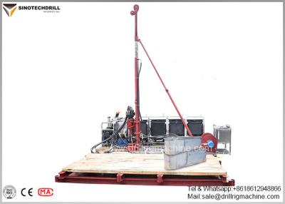 China Portable Full Hydraulic Core Drill Rig 300m Dill Depth For Geological Exploration for sale