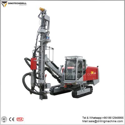 China Full Hydraulic Surface Drill Rigs , High Power / Pressure Drilling Rig Machine for sale