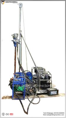 中国 HQ80m/NTW200m/BTW30mの穴のための油圧掘削装置の装置/調査の掘削装置 販売のため