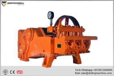 China Drilling Rig Mud Pumps , Horizontal Double Cylinder Reciprocating High Pressure Mud Pump for sale