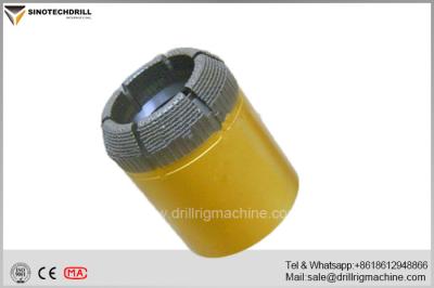 China Dry / Wet Diamond Core Drill Bits , Diamond Products Core Drill Parts BQ NQ HQ PQ for sale