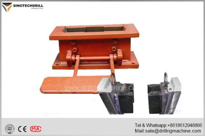China Hydraulic Drill Press Hold Down Clamps For Drilling Rig With NQ HQ PQ Jaw for sale