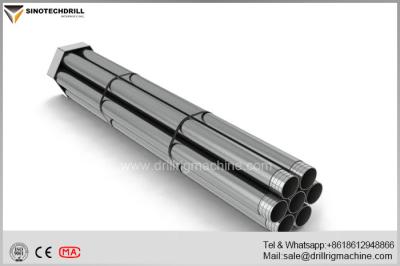 China Tapered Threads PQ Wireline Drill Rods For Mineral Exploration With DCDMA Standard for sale