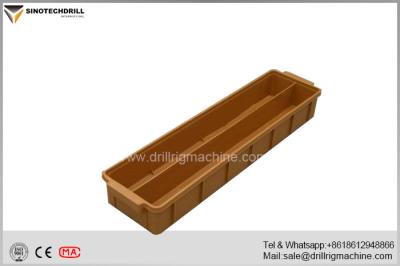 China Injection Moulding Process Core Sample Tray With Core Tags Polyethylene Material for sale