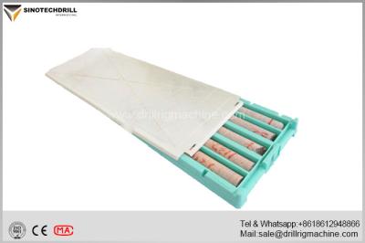 China BQ NQ HQ PQ Drill Core Box With Injection Moulding Processing Polyethylene Material for sale