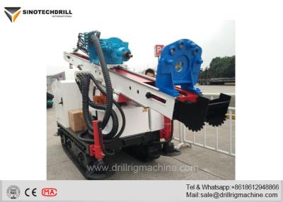China Mini máquina sônico hidráulica do equipamento de perfuração da esteira rolante com profundidade 50m da perfuração à venda