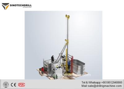 China Drilling Depth HQ30m, NTW100m, BTW200m Portable Hydraulic Core Drilling Rig for sale