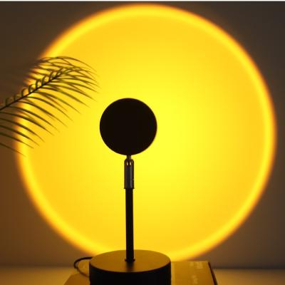 China Sunset Lamp Projector for Room,LED Sunset Projection Night Light with Remote Control 16 Colors,Photography/Selfie/Home/L for sale