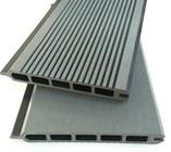 China Exterior WPC Wall Panel 25mm WPC Slatted Cladding For Outdoor for sale