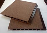 China 150X12mm WPC Wall Cladding Fire Resistant Hollow Wood Plastic Composite Cladding 3.6m for sale