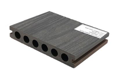 China SGS Wood Polymer Composite Decking 150X25mm WPC Decking Grey for sale