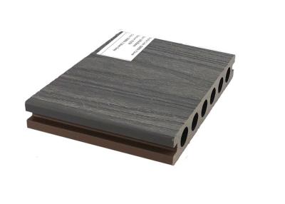China 18mm Solid Plastic Composite E1E4 Solid WPC Decking Matt Finish surface for sale
