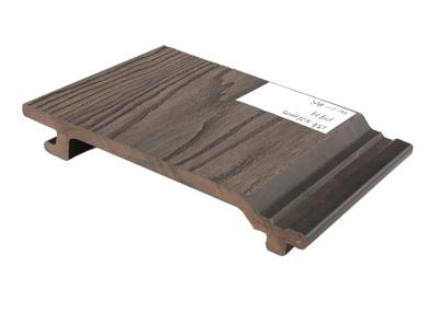 中国 木製の穀物WPCの25mm WPCの連結のDeckingのタイルを床タイル 販売のため