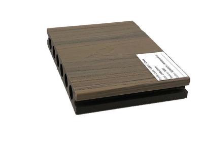 China 90X30mm Flooring Profile WPC Gard Embossed Grooved outside garden for sale