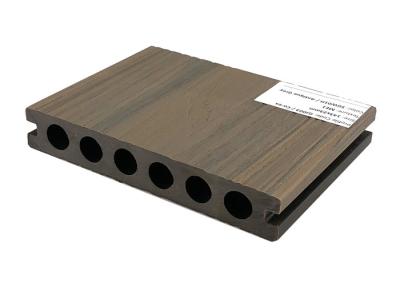 China 40X30mm WPC Profile Moisture Resistant Exterior Wood Plastic Composite Bars for sale