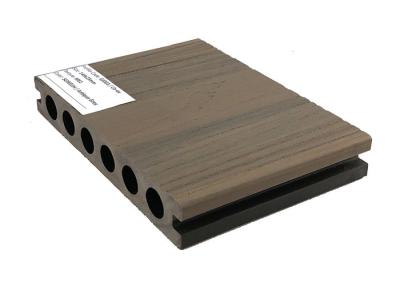 China Anti Slip WPC Floor Decking WPC Decking Tiles Waterproof Flooring 140X25mm for sale