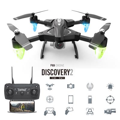 China F69 Drone Discovery 2  Folder After Width Only 13.5cm Professional Drone Fashion Technology Power full Wish Flying for sale