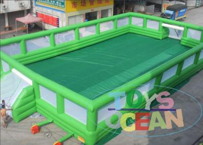 China A gaiola inflável enorme verde do futebol do campo de futebol do jogo do esporte personaliza com LOGOTIPO à venda