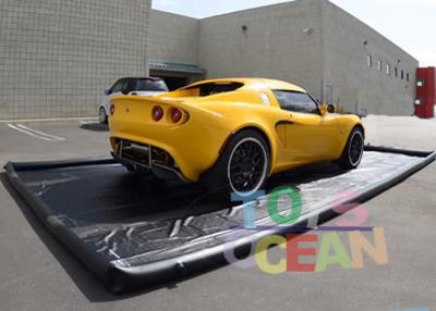 China Commercial PVC Portable Water Containment / Water Reclamation Mat For Washing Car for sale