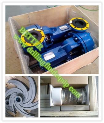 China BETTER Double Life 250 Centrifugal Pump and Casing Impeller Stuffing box Wear Pad hard iron casting for sale