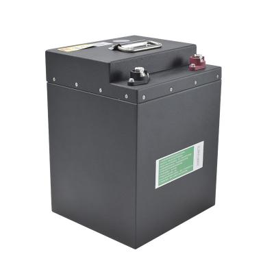 China Lithium Aerial Lift Battery Caterpillar Electric Forklift Battery 25.6V 40AH for sale