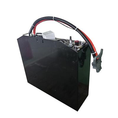 China 2-4 Hours Discharge Time Electric Forklift Battery 645x245x545mm Long Lasting en venta