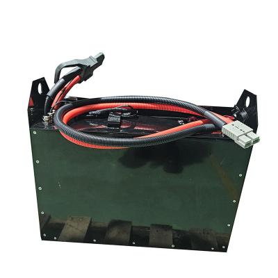 China 620*190*520mm Black 25.6V Forklift Lithium Battery for Heavy Duty Applications for sale