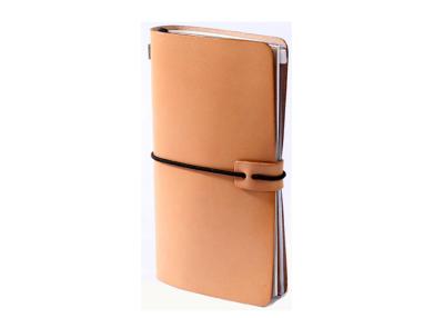 China N52-L Primary Colour Handmade Leather Journal Vintage Leather Notebook à venda