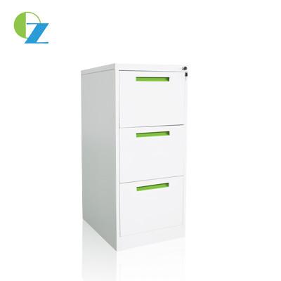 中国 Three Drawers Metal File Cabinet Office Metal Storage Drawer Cabinet 販売のため