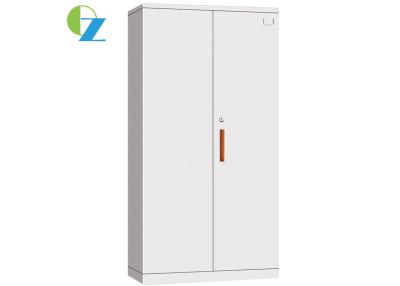 China Metal Handle Steel Office Cupboard H1850*W900*D400(MM) KD Structure For Office for sale
