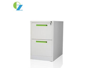 China 730mm Height Office Vertical Steel Filing Cabinets With 2 Drawer Efficient Design for sale