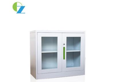 China Double Door Half Height Cupboard Steel Office Furniture H900*W900*D400mm for sale
