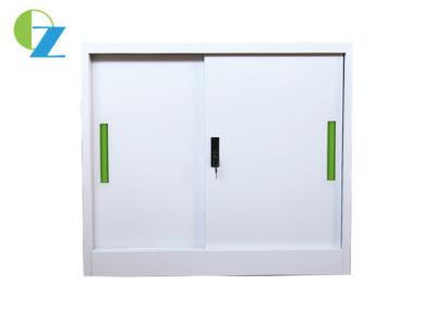 China Sliding Door Steel Office Cupboard Furniture Metal Storage Cabinet OEM / ODM for sale