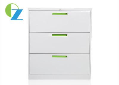 China 900mm Width Office Lateral File Cabinets 3 Drawers Fully Open OEM / ODM for sale