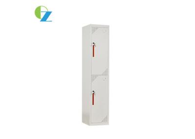 China 0.5mm-1.0mm Steel Office Storage Lockers  Two Door Metal Locker rustproof à venda