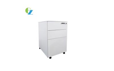 China Steel Mobile Pedestal Cabinet , 3 Drawers Filing Cabinet With Combination Lock for sale