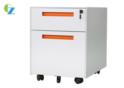 China 2 Drawer Mobile Pedestal Cabinet Office Furniture A4 F4 Flies Cushion Available for sale